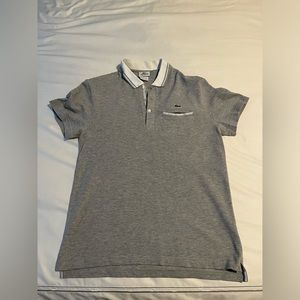 Men’s Lacoste pocket polo